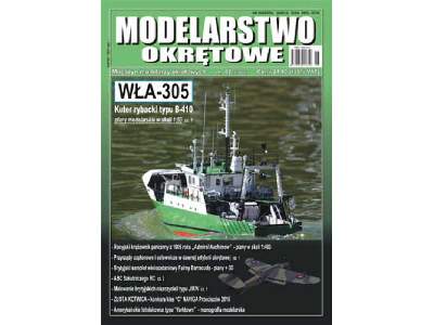 Modelarstwo Okrętowe Nr.67   Kuter Rybacki Typ B-410 I Inne - image 1