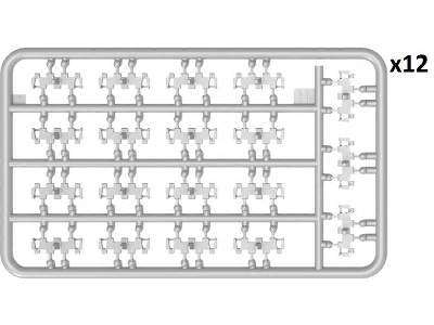 T-54,T-55,T-62 OMSh Individual Track Link Set - Late Type - image 12