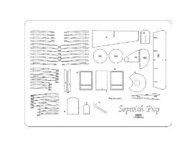 Sopwith Pup - Szkielet - image 1