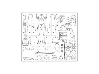 Messerschmitt Bf-109 T1 - Szkielet - image 1