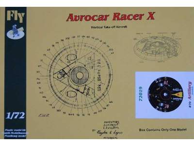Avrocar Racer X Artillery models - image 1