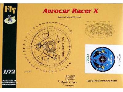 Avrocar Racer X Jet Zodiaco - image 1