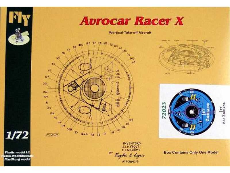 Avrocar Racer X Jet Zodiaco - image 1 Avrocar Racer X Jet Zodiaco - image 1