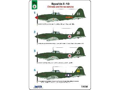 Ilyushin Il-10 Chinese and Korea service - image 12