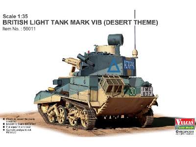 British Light Tank MK VI B North Africa - image 1