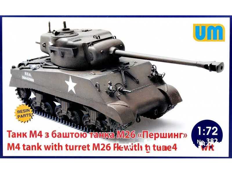 M4 tank with turret M26 Pershing tank - image 1