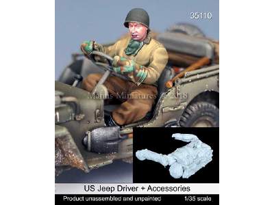 US Jeep Driver + Accessories - image 1