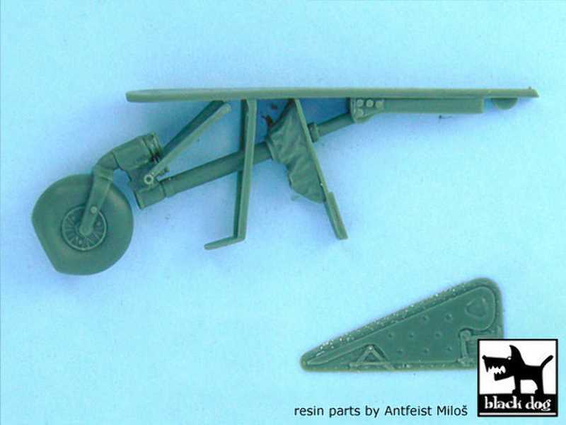 Focke-wulf Fw 190 D-9 Tail Wheel For Hasegawa Kits, 7 Resin Part - image 1 Focke-wulf Fw 190 D-9 Tail Wheel For Hasegawa Kits, 7 Resin Part - image 1