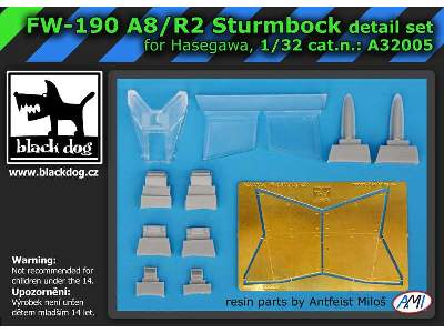 Focke-wulf Fw-190 A8r2 Sturmbock For Hasegawa - image 3