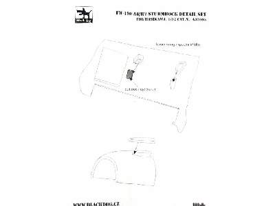 Focke-wulf Fw-190 A8r2 Sturmbock For Hasegawa - image 5