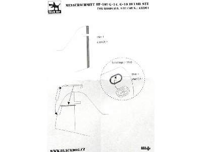 Focke-wulf Fw 190 A Detail Set For Eduard 1/48, 13 Resin Parts - image 4