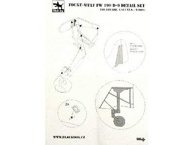 Focke-wulf Fw -190 D 9 For Eduard - image 3