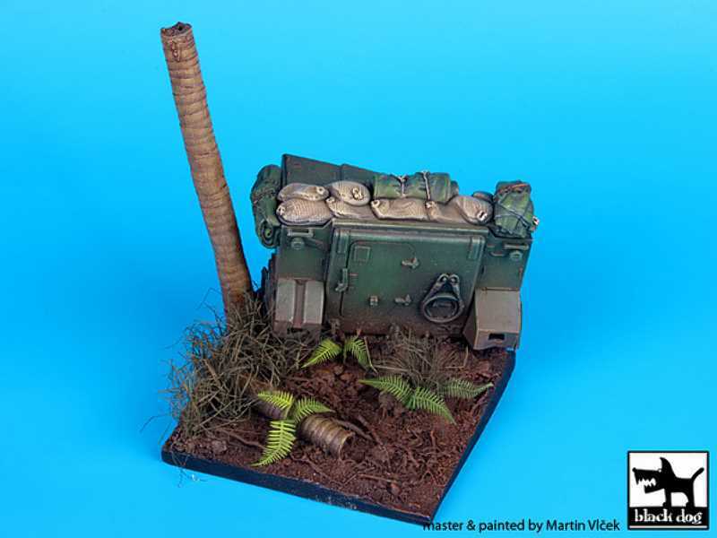 Destroyed M 113 Vietnam Base - image 1