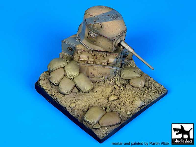 Destroyed M3a1 Stuart Base - image 1 Destroyed M3a1 Stuart Base - image 1