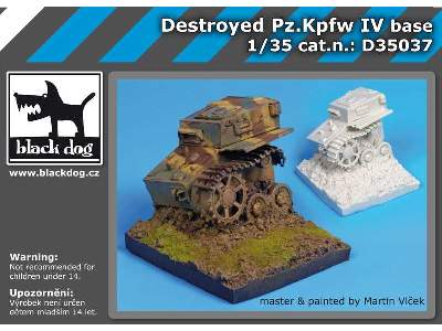 Destroyed  Pz Kpfw Iv Base - image 5