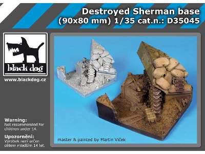 Destroyed Sherman Base - image 5