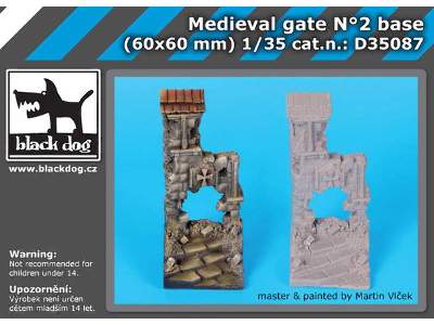 Medieval Gate N°2 Base - image 1