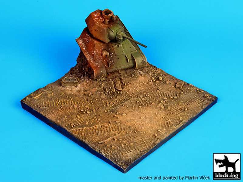 Destroyed T34 Base - image 1 Destroyed T34 Base - image 1