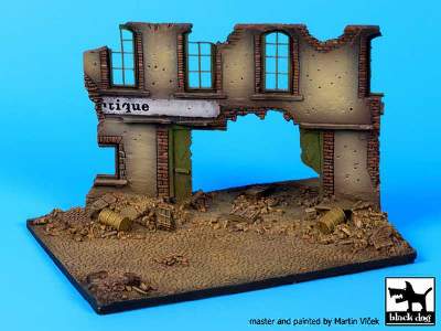 Street With House Ruin Base - image 1