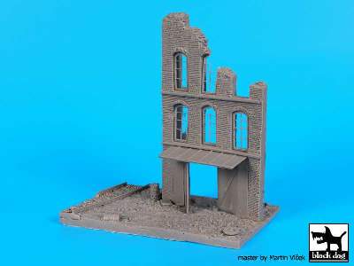 Ruined Factory With Railroad Base - image 6
