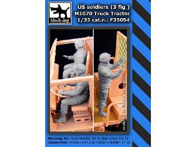 Us Soldiers 3fig. M 1070 Truck Tractor - image 2