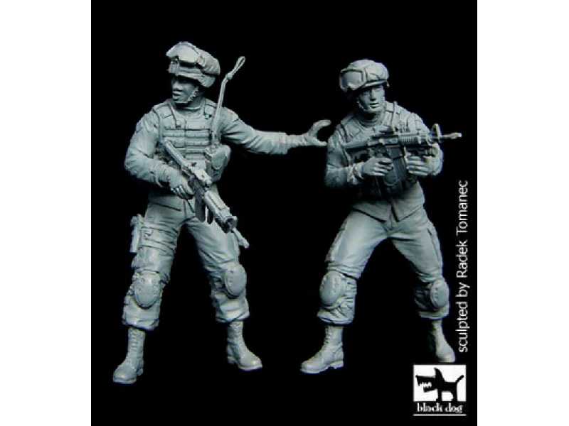 Modern US Infantry Plastic Model Kit Master Box 35193-1/35 Under Fire 