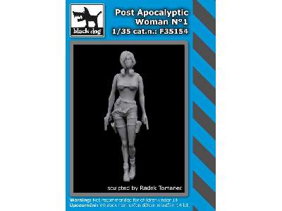 Post Apocalyptic Woman N°1 - image 2