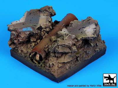 Cracked Road With Pipe Base Fantasy Base - image 2