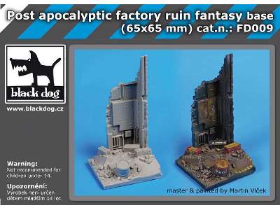 Posst Apocalyptic Factory Ruin Fant.Base - image 5