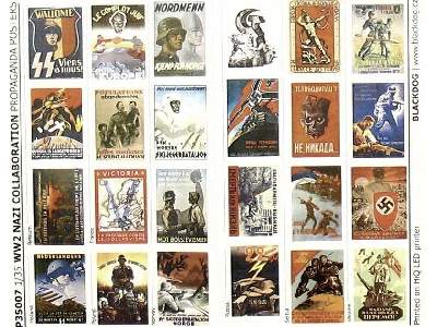 WW Ii Nazi Collaboration Propaganda Posters (24 Posters) - image 3
