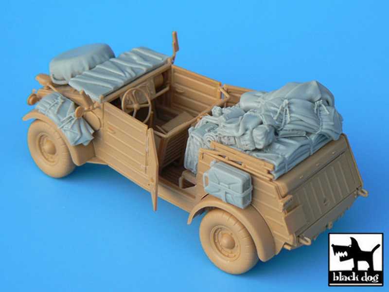 Kübelwagen Type 82 Accessories Set For Tamiya Kit, 15 Resin Part - image 1