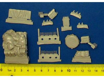 Kübelwagen Type 82 Accessories Set For Tamiya Kit, 15 Resin Part - image 7