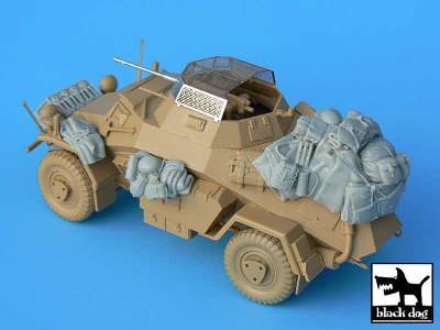 Sd.Kfz. 222 & 223 Accessories Set For Tamiya Kits, 12 Resin Part - image 2