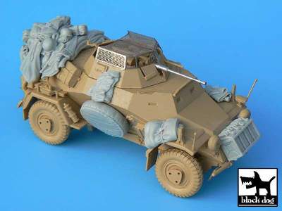 Sd.Kfz. 222 & 223 Accessories Set For Tamiya Kits, 12 Resin Part - image 3