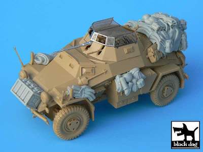 Sd.Kfz. 222 & 223 Accessories Set For Tamiya Kits, 12 Resin Part - image 5