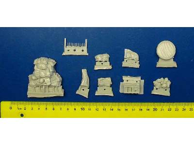 Sd.Kfz. 222 & 223 Accessories Set For Tamiya Kits, 12 Resin Part - image 7