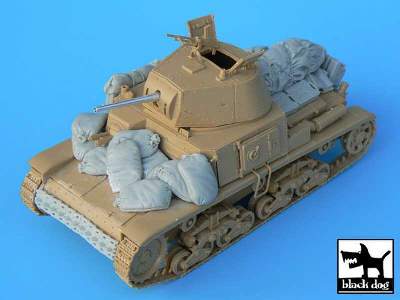 Carro Armato Accessories Set For Tamiya Kit, 18 Resin Parts - image 2