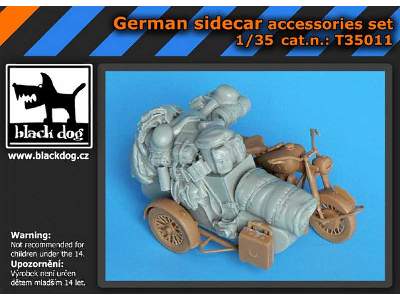 German Sidecar Accessories Set For Master Box - image 6