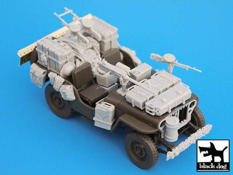 British Sas Jeep  Africa For Tamiyaitaleri - image 1