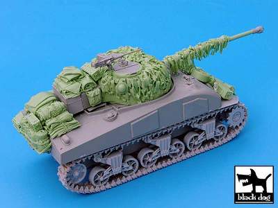 British Sherman Firefly Hessian Tape Camo Net For Dragon - image 5