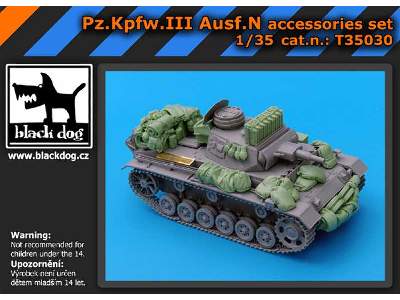 Pz.Kpfw.Iii Ausf.N Accessories Set For Dragon - image 4