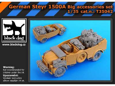 Black Dog T35042 1/35 German Steyr 1500A big accessories set 