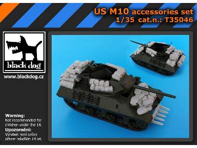 US M 10 Accessories Set For Academy - image 6