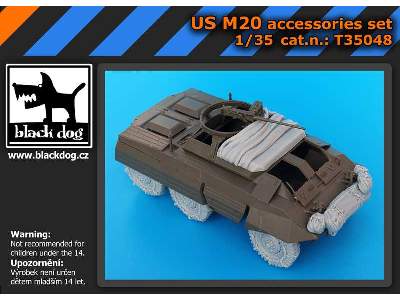 US M 20 Accessories Set For Tamiya - image 6