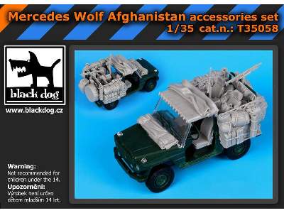Mercedes Wolf Afganistan Accessories Set For Revell - image 4