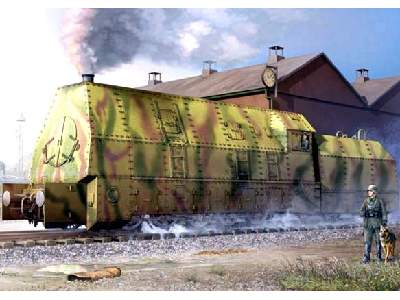 German Panzerlok BR57 Armoured Locomotive - image 1