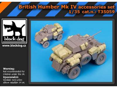 British Humber Mk Iv Accessories Set For Bronco Models - image 4