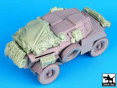 Humber Scout Car Mk I Accessories Set For Bronco Models - image 2