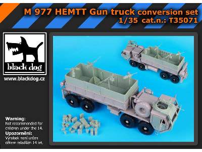M977 Hemtt Gun Truck For Italeri - image 4