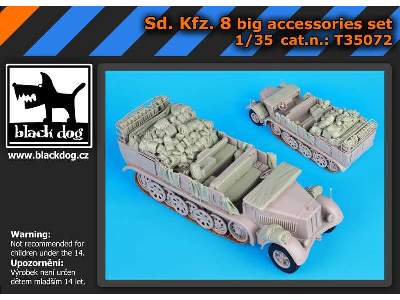 Sd.Kfz 8 Big Accessories Set For Trumpeter - image 4
